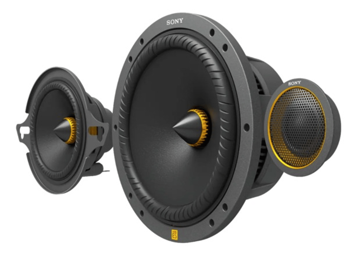 Component speaker set