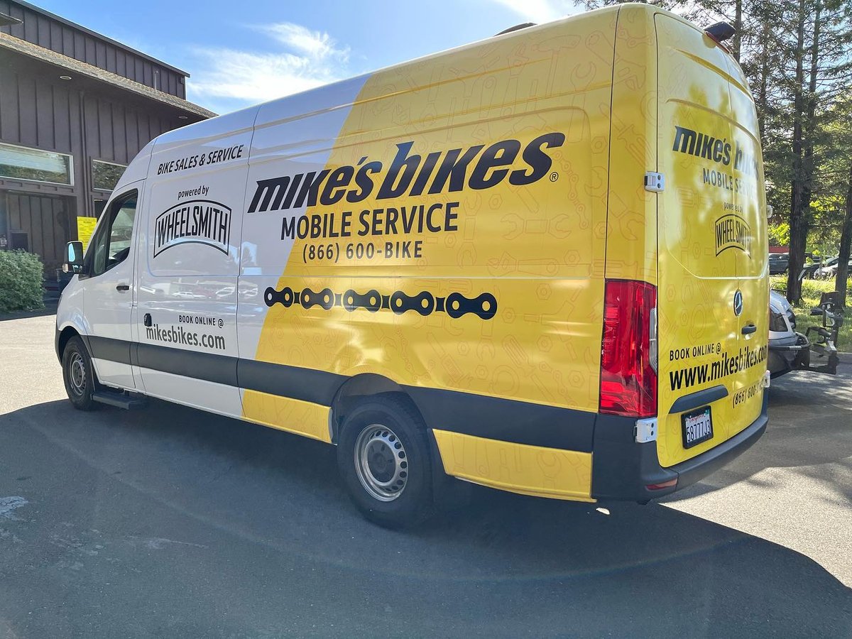 Mike's Bikes mobile service van